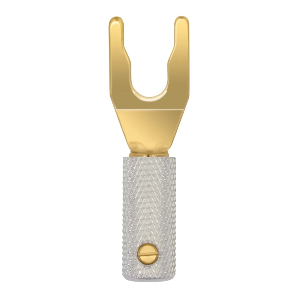 Wireworld Uni-Term Gold Spades, 8 Stück