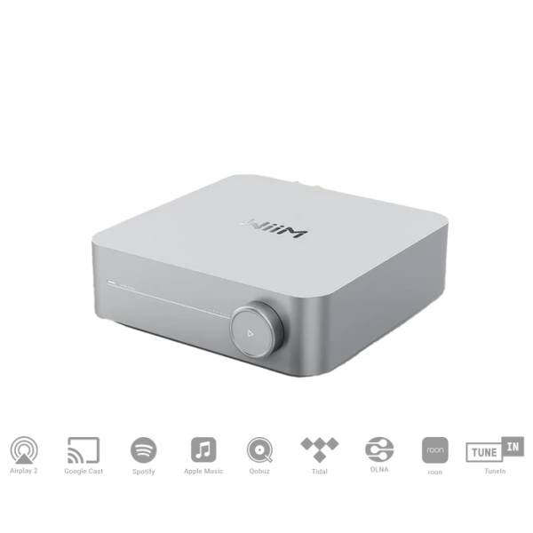 WiiM Amp Silber